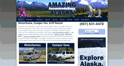 Desktop Screenshot of amazing-rentals-alaska.com